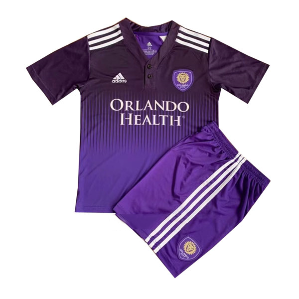 Heimtrikot Orlando City Kinder 2021-2022 Günstige Fußballtrikots